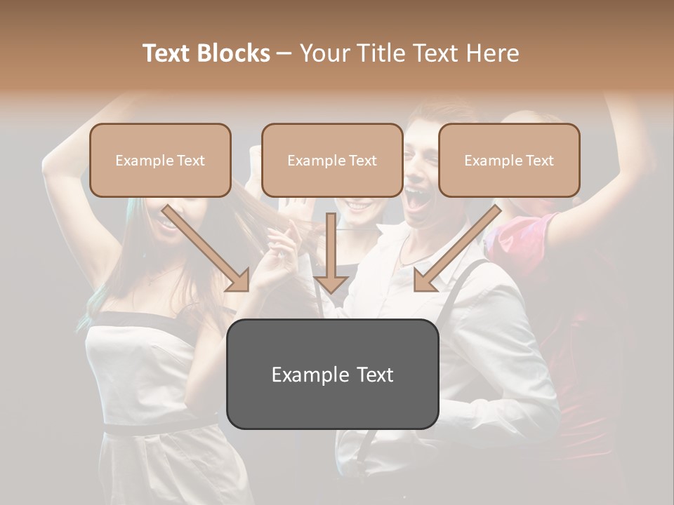 Glad Positive Energy PowerPoint Template