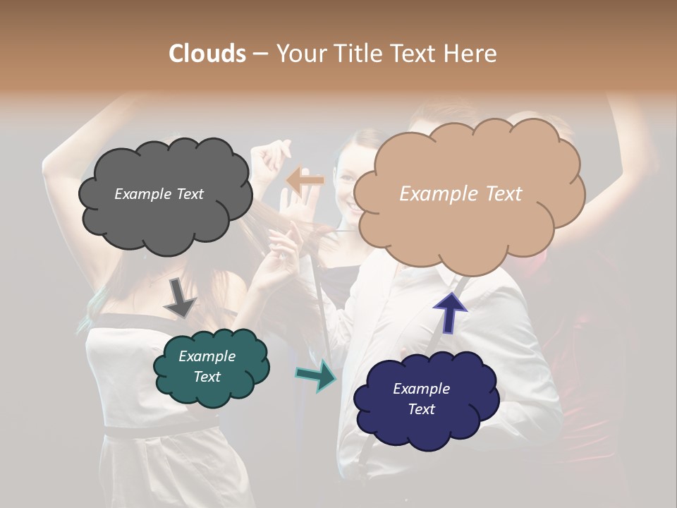 Glad Positive Energy PowerPoint Template