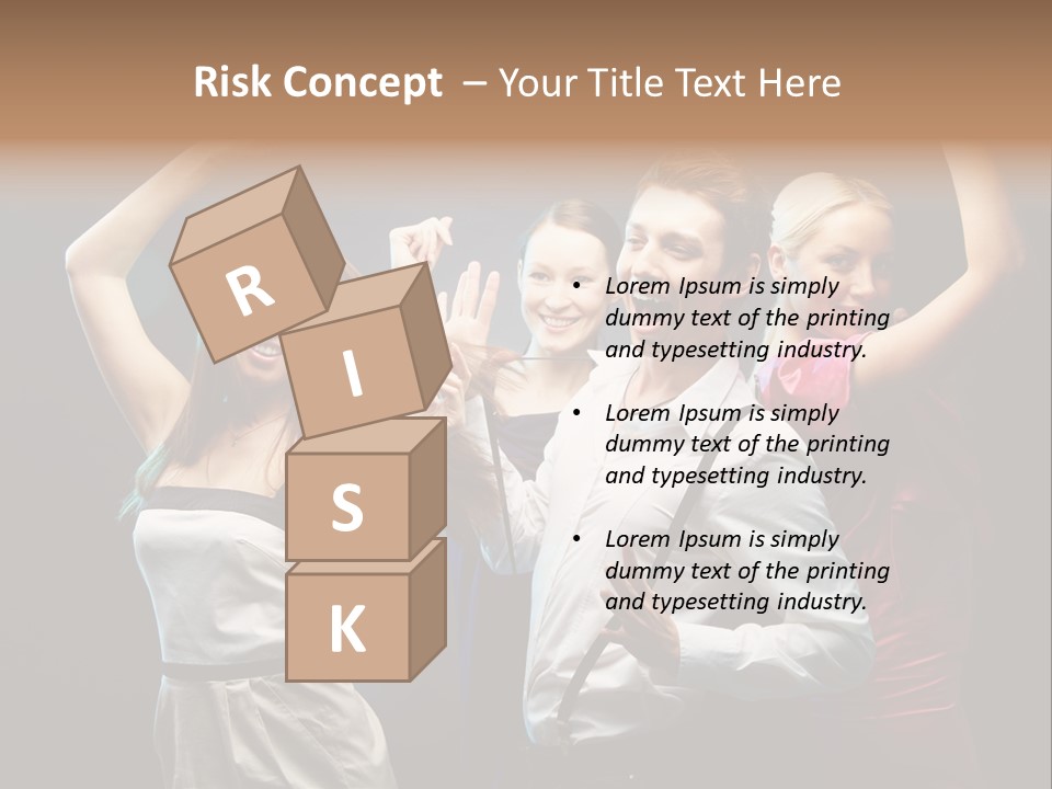 Glad Positive Energy PowerPoint Template