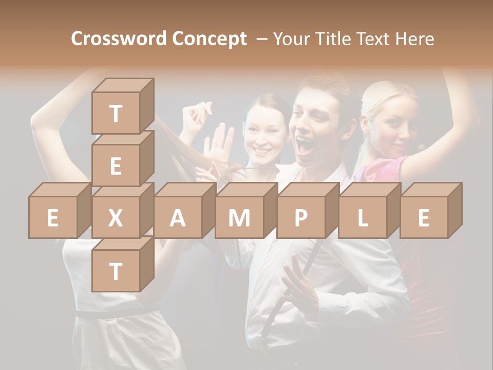 Glad Positive Energy PowerPoint Template