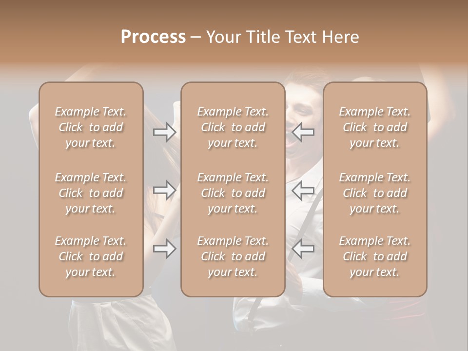 Glad Positive Energy PowerPoint Template