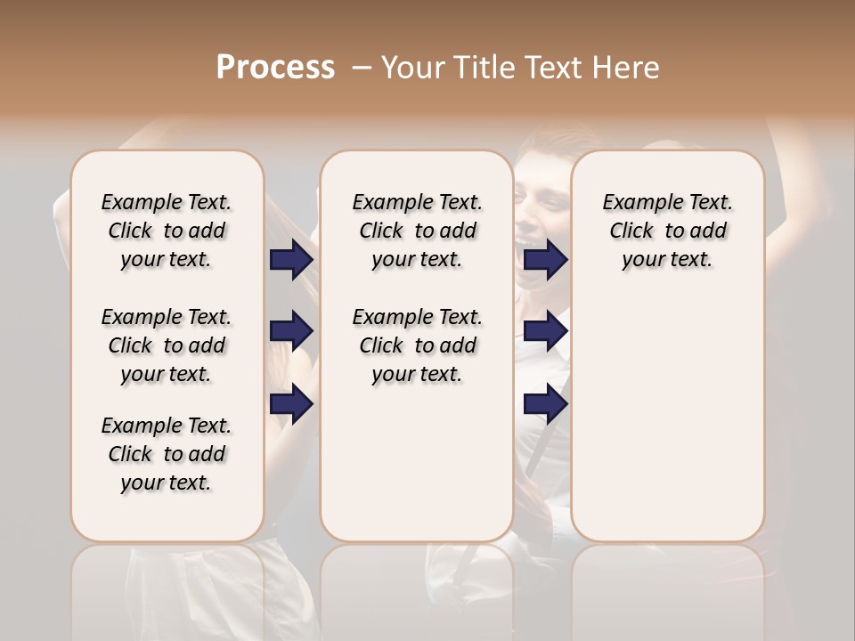 Glad Positive Energy PowerPoint Template