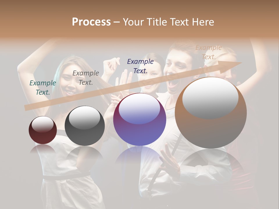 Glad Positive Energy PowerPoint Template