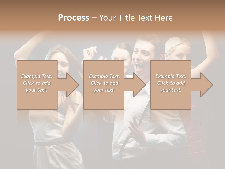 Glad Positive Energy PowerPoint Template
