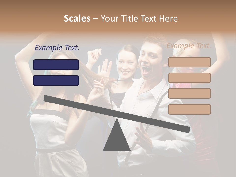 Glad Positive Energy PowerPoint Template