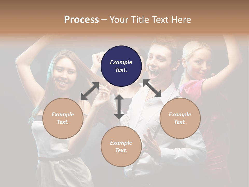 Glad Positive Energy PowerPoint Template