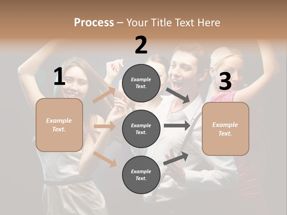 Glad Positive Energy PowerPoint Template
