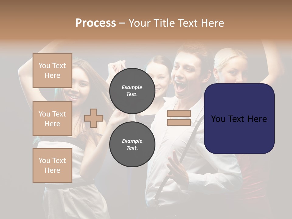 Glad Positive Energy PowerPoint Template
