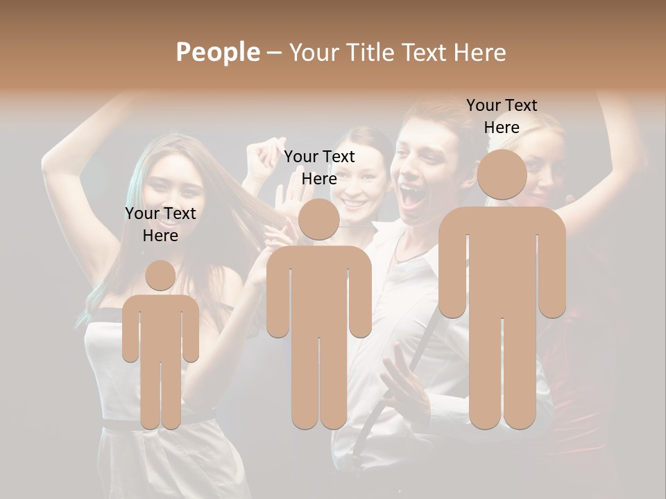 Glad Positive Energy PowerPoint Template