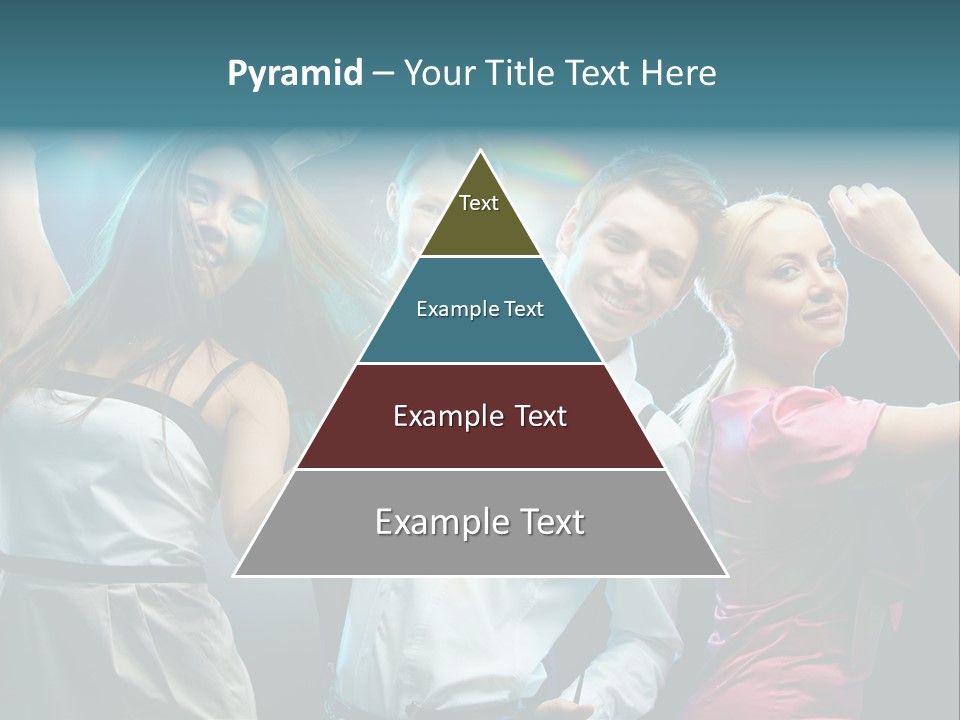 Girlfriend Nightlife Clubber PowerPoint Template