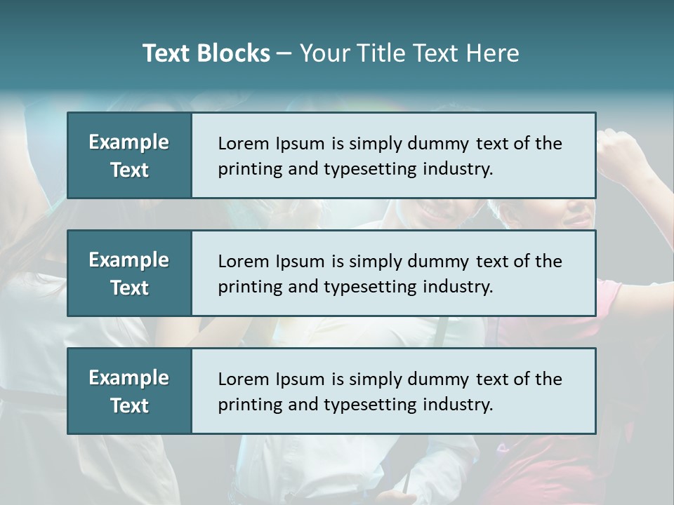 Girlfriend Nightlife Clubber PowerPoint Template