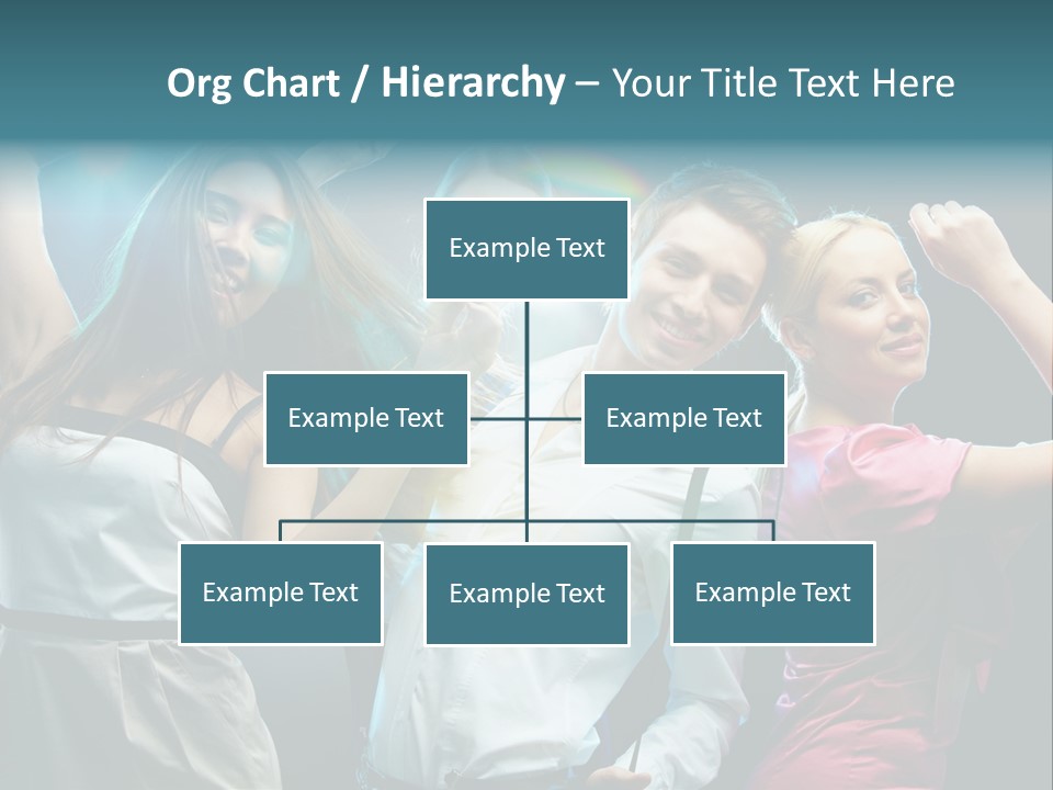 Girlfriend Nightlife Clubber PowerPoint Template