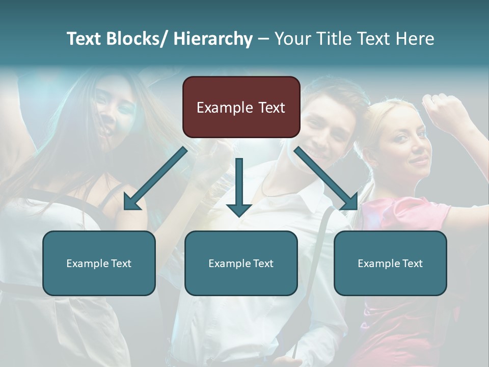 Girlfriend Nightlife Clubber PowerPoint Template