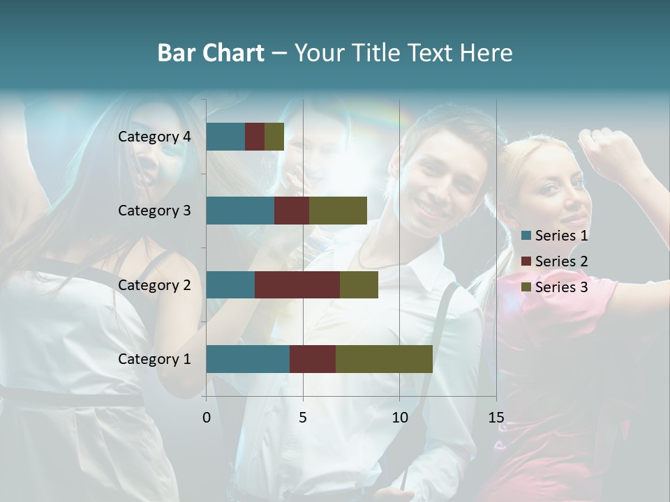 Girlfriend Nightlife Clubber PowerPoint Template