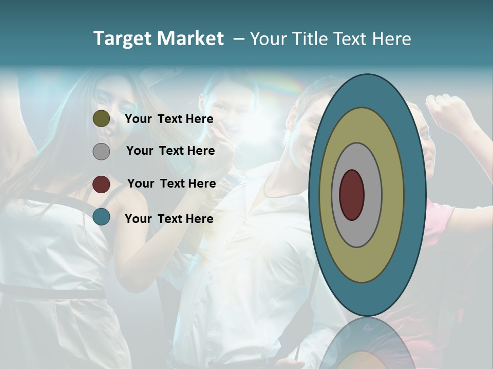 Girlfriend Nightlife Clubber PowerPoint Template