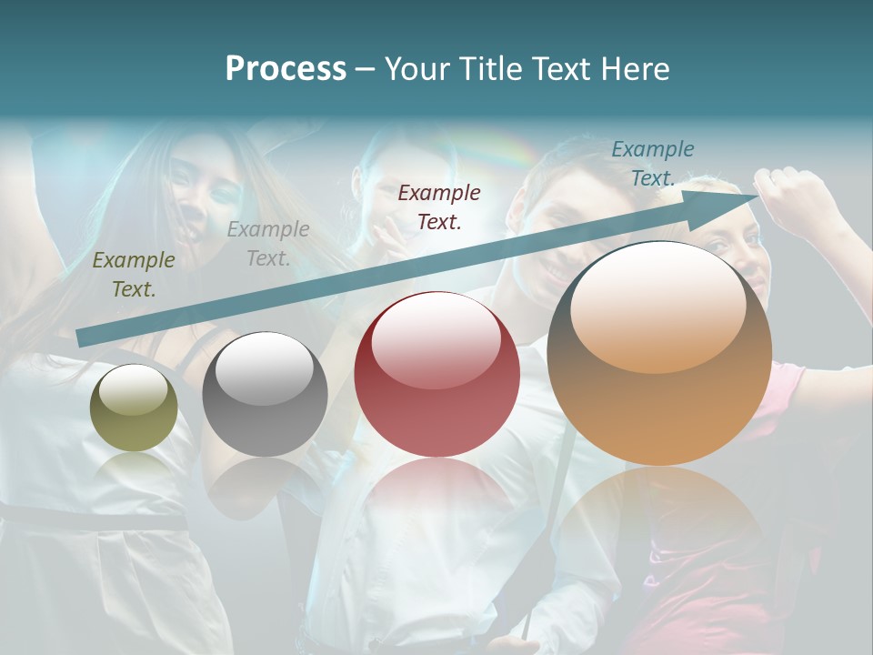 Girlfriend Nightlife Clubber PowerPoint Template