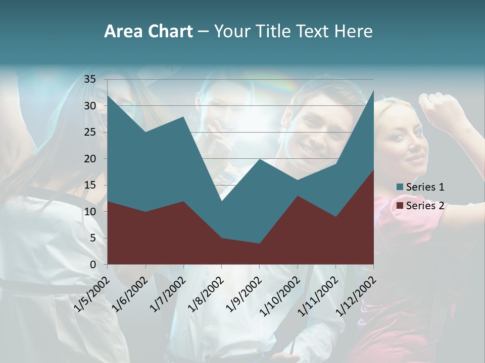 Girlfriend Nightlife Clubber PowerPoint Template