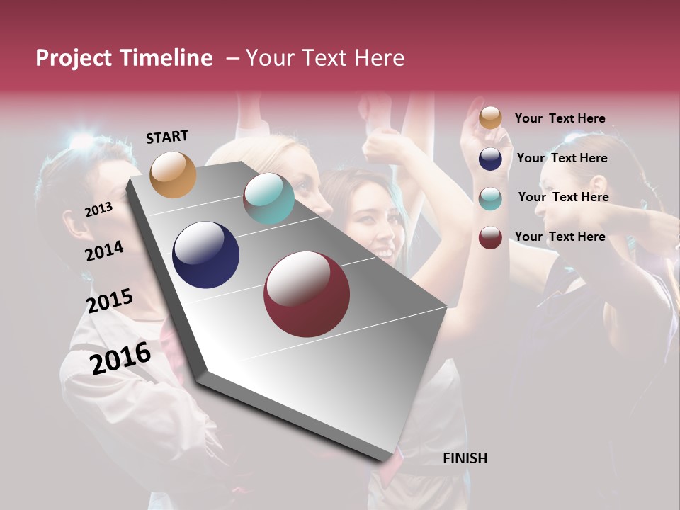 Glad Positive Party PowerPoint Template