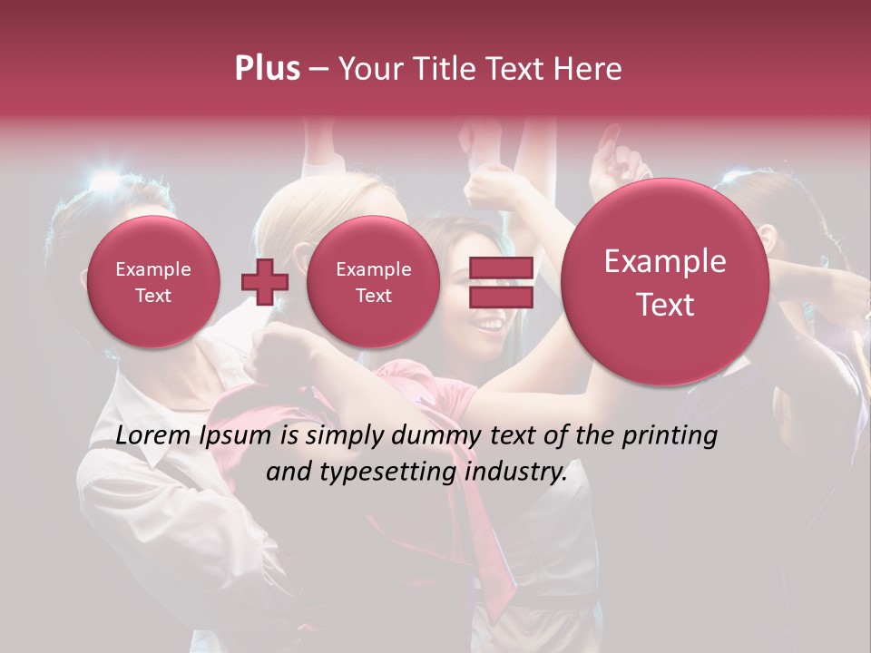 Glad Positive Party PowerPoint Template