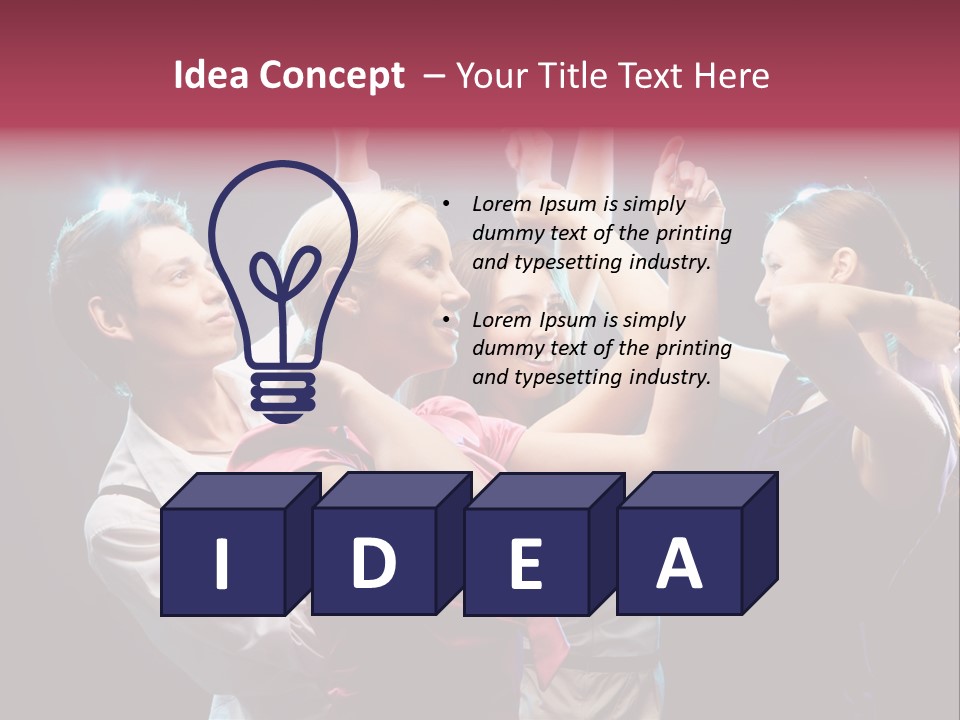 Glad Positive Party PowerPoint Template