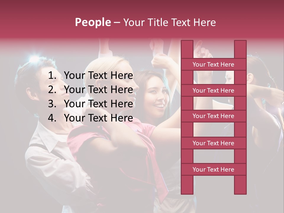 Glad Positive Party PowerPoint Template