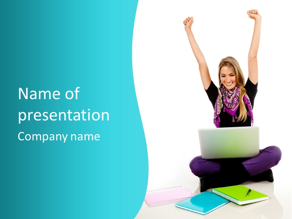 Excited  Twenties PowerPoint Template