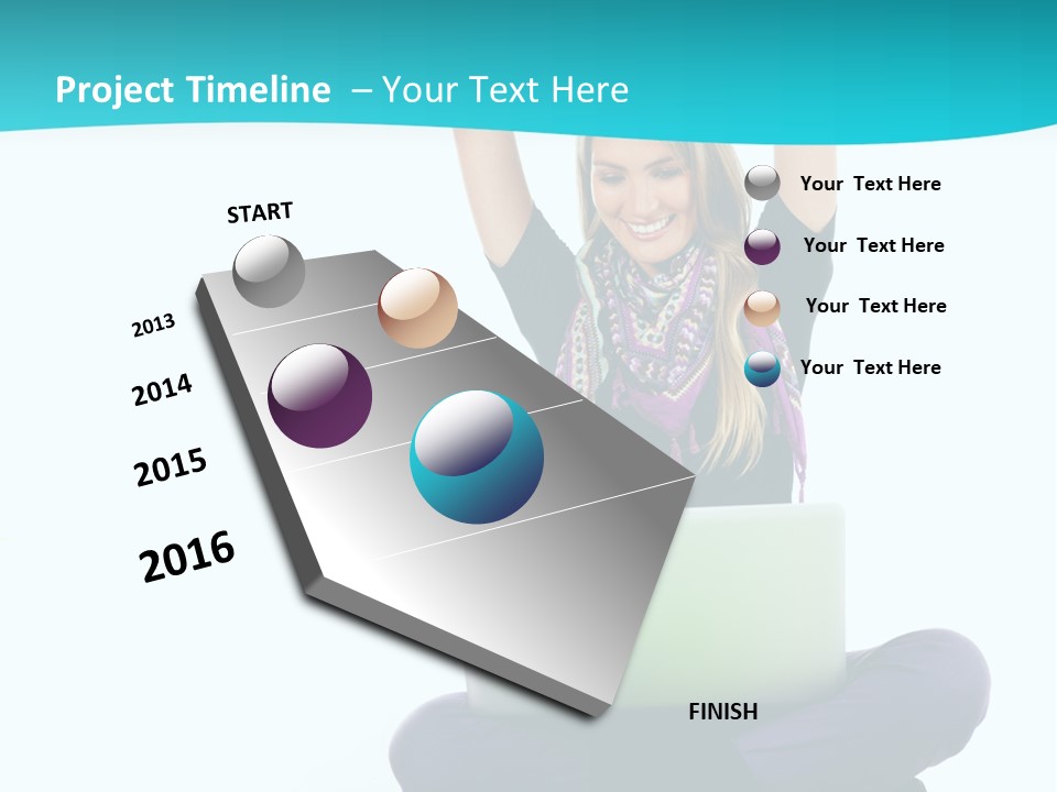 Excited  Twenties PowerPoint Template