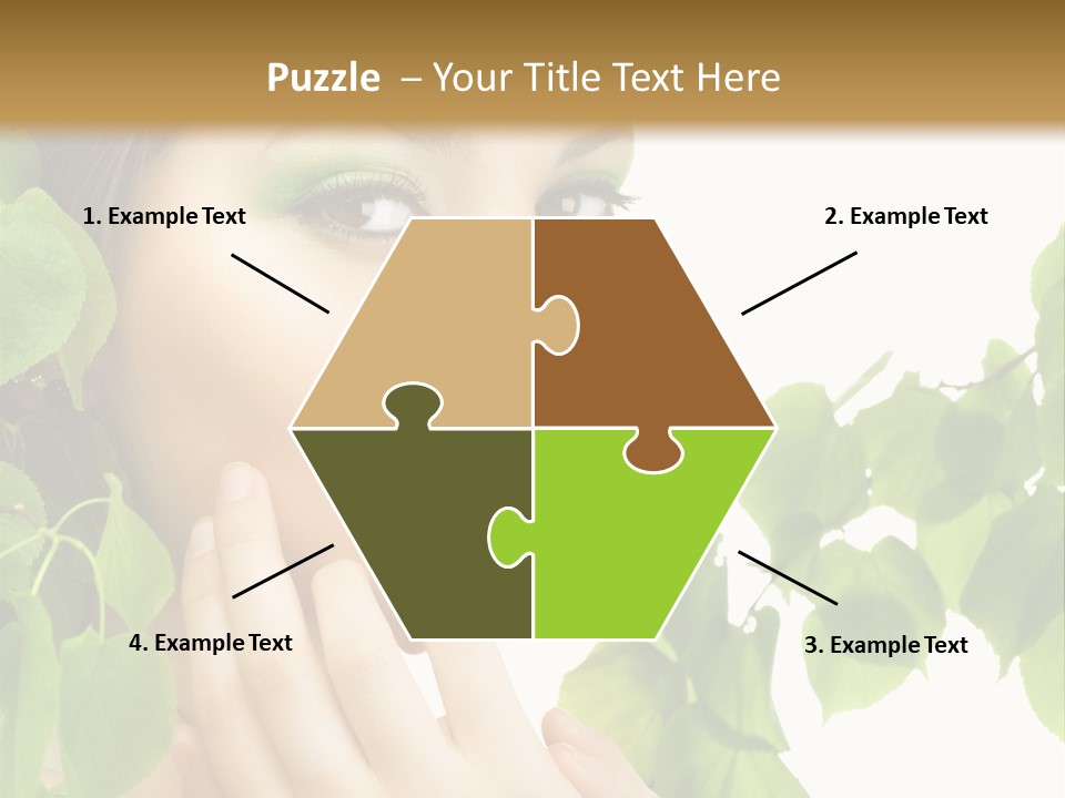 Youth Art Portrait PowerPoint Template