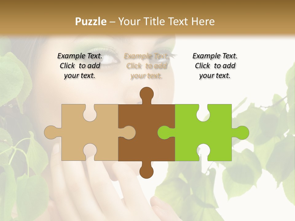 Youth Art Portrait PowerPoint Template