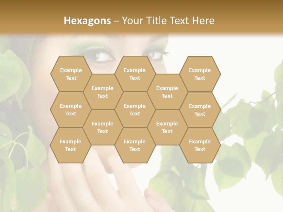 Youth Art Portrait PowerPoint Template