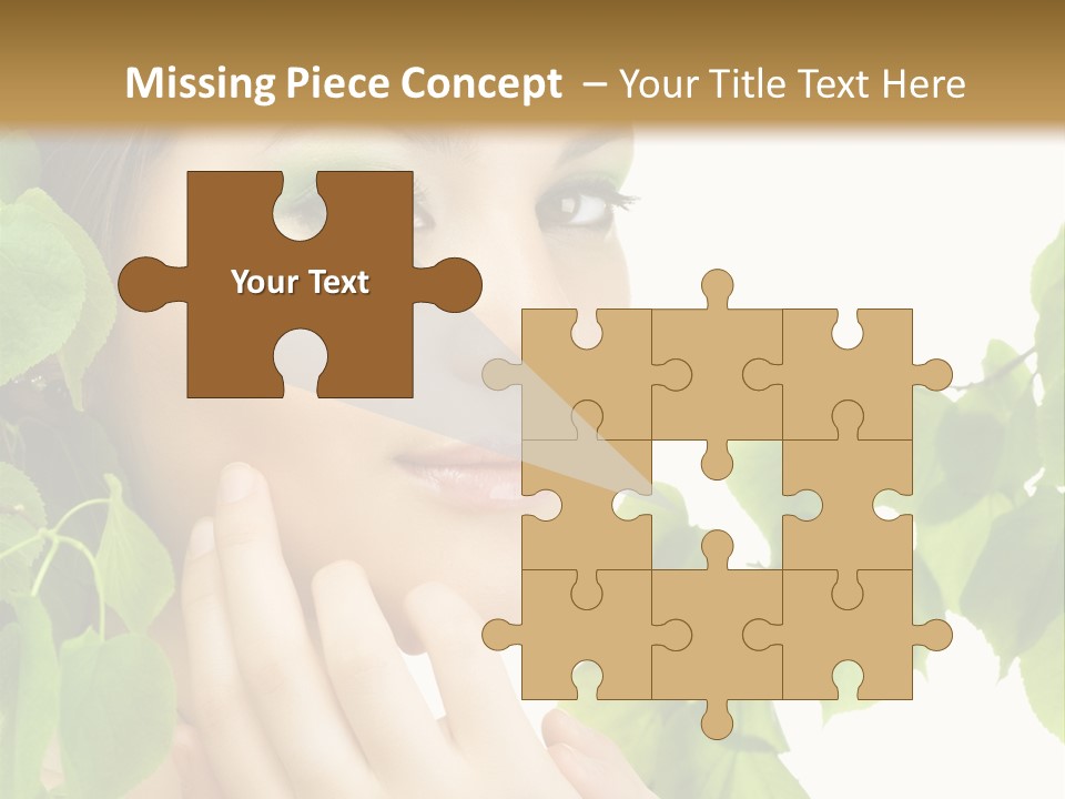 Youth Art Portrait PowerPoint Template