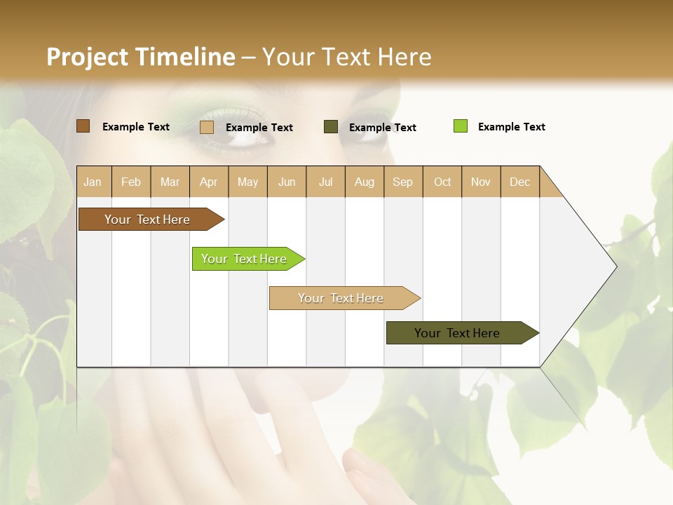 Youth Art Portrait PowerPoint Template