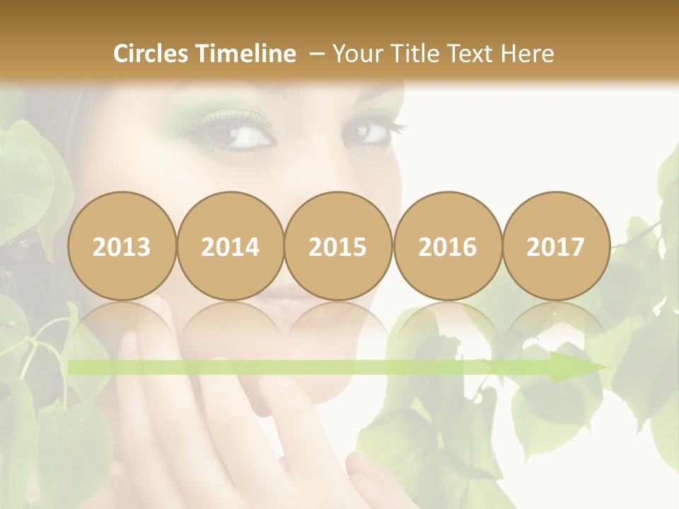 Youth Art Portrait PowerPoint Template