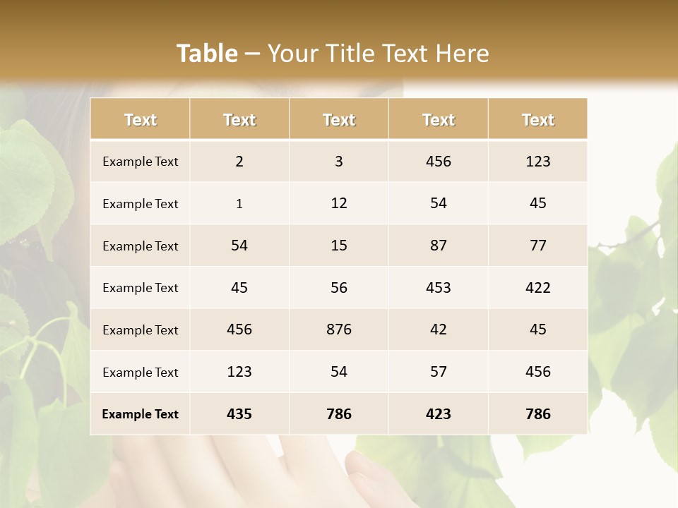 Youth Art Portrait PowerPoint Template