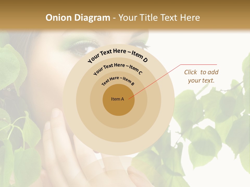 Youth Art Portrait PowerPoint Template