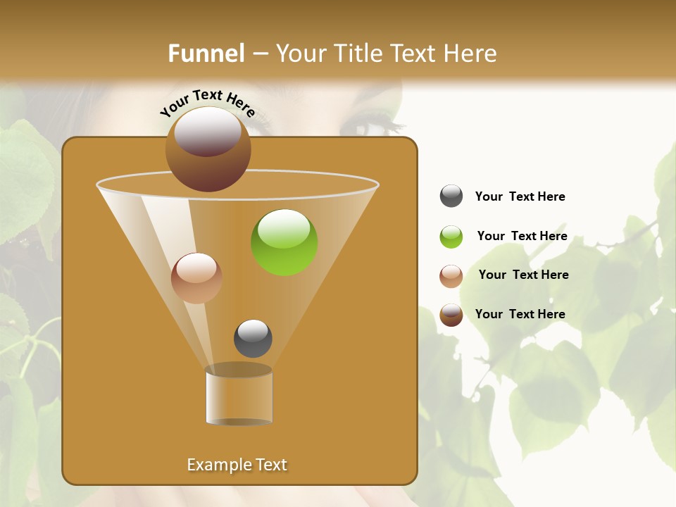 Youth Art Portrait PowerPoint Template