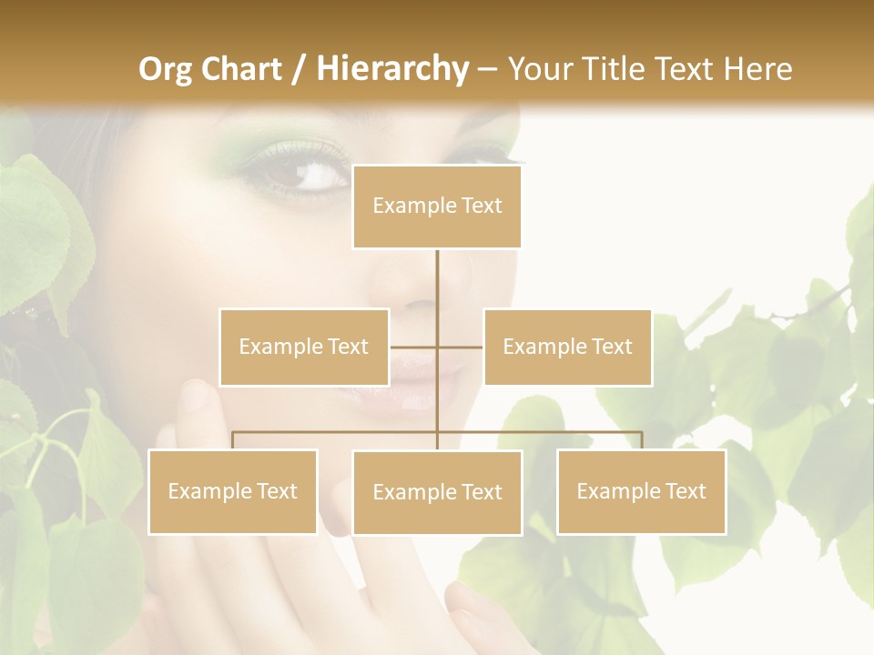 Youth Art Portrait PowerPoint Template