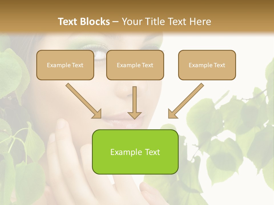Youth Art Portrait PowerPoint Template