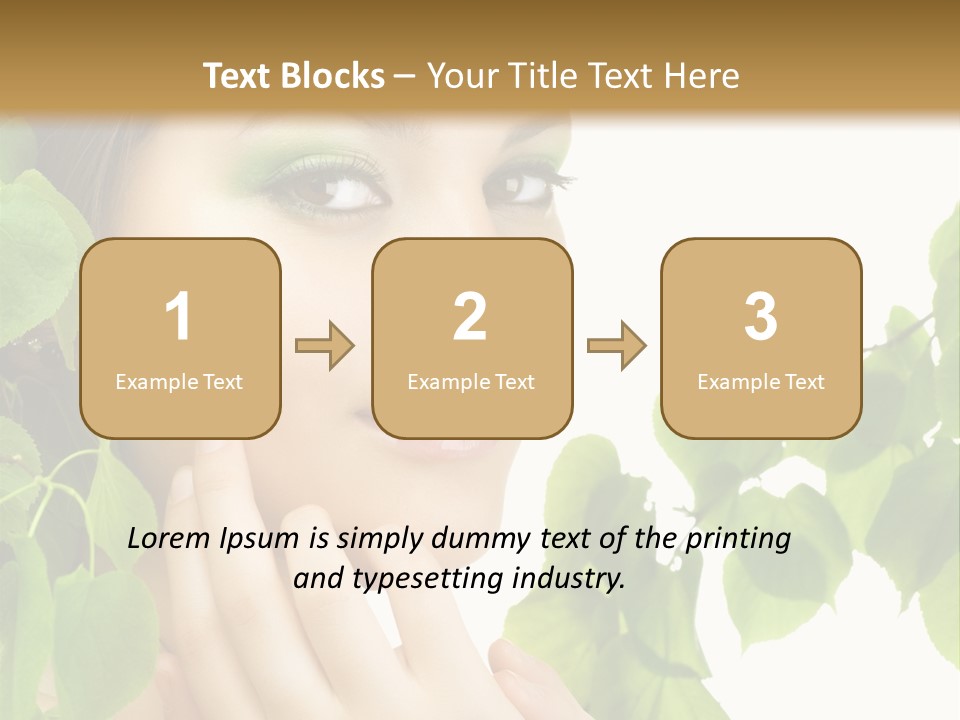 Youth Art Portrait PowerPoint Template