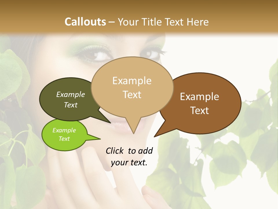 Youth Art Portrait PowerPoint Template