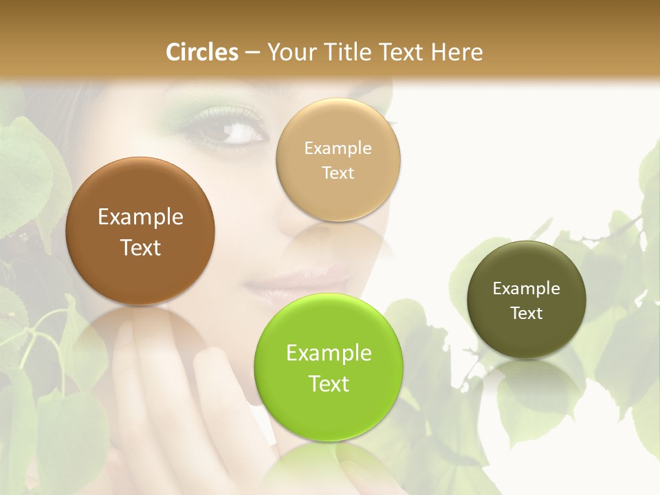 Youth Art Portrait PowerPoint Template