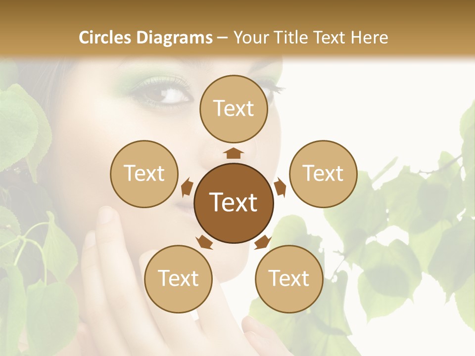 Youth Art Portrait PowerPoint Template