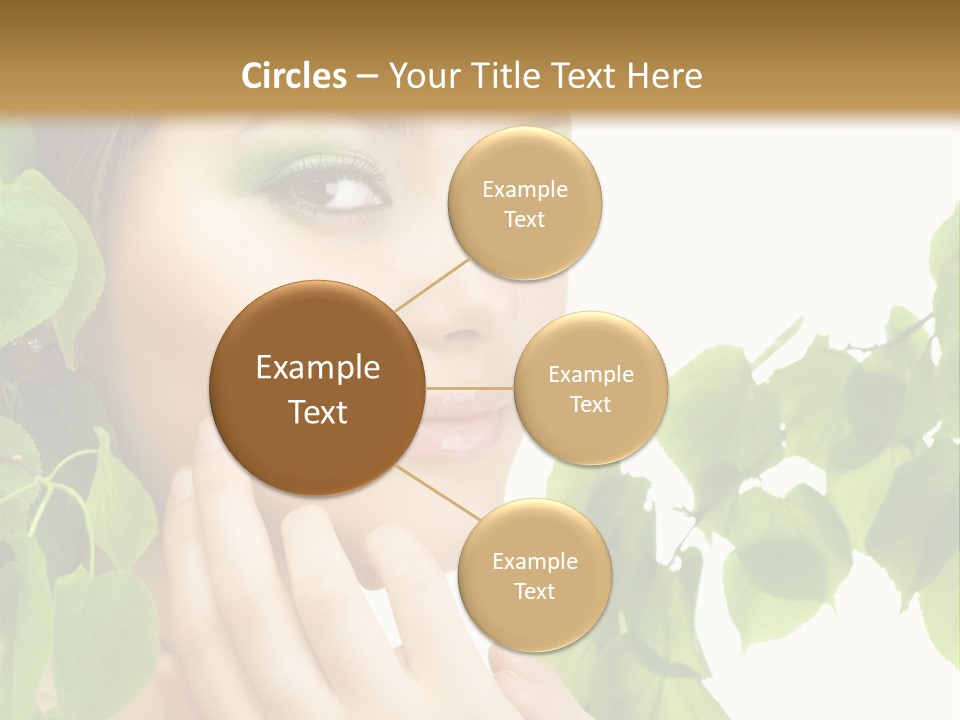 Youth Art Portrait PowerPoint Template