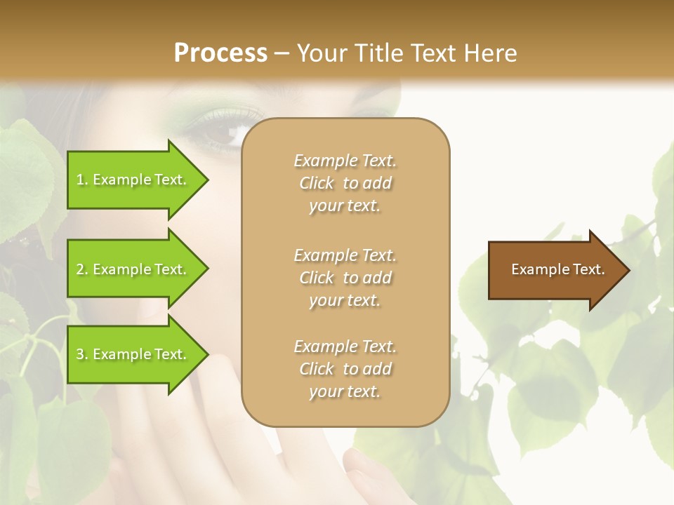 Youth Art Portrait PowerPoint Template