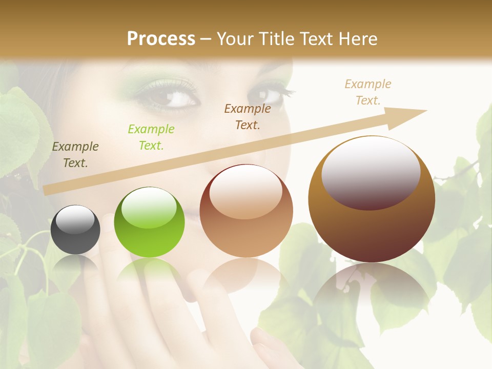 Youth Art Portrait PowerPoint Template