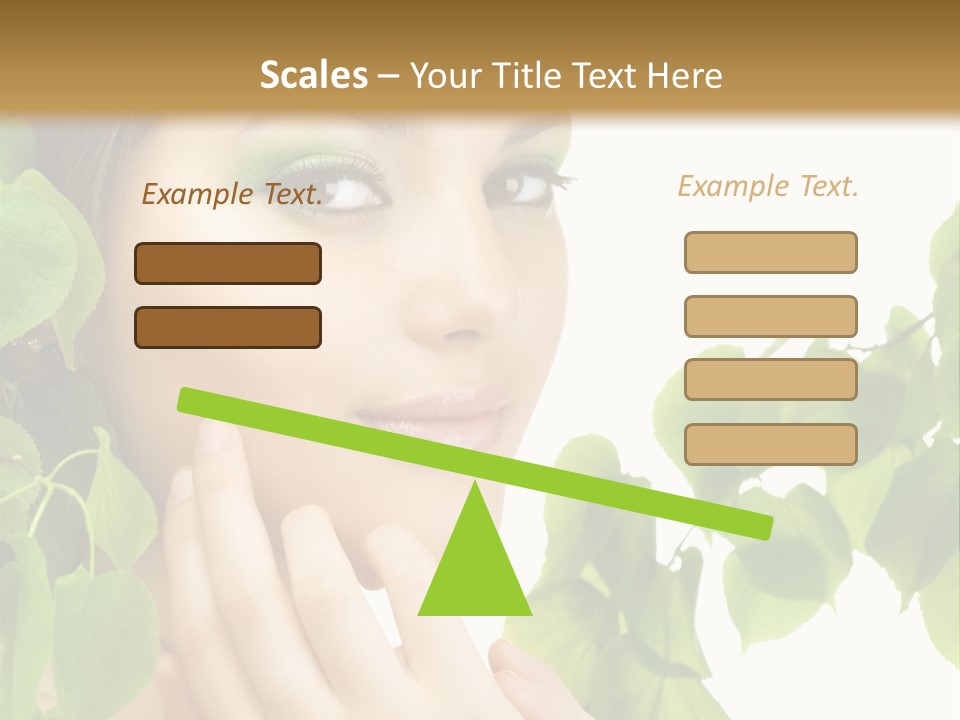 Youth Art Portrait PowerPoint Template