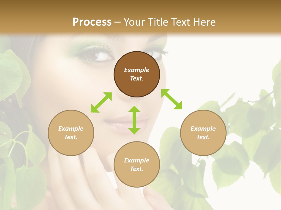 Youth Art Portrait PowerPoint Template