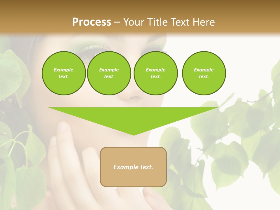 Youth Art Portrait PowerPoint Template