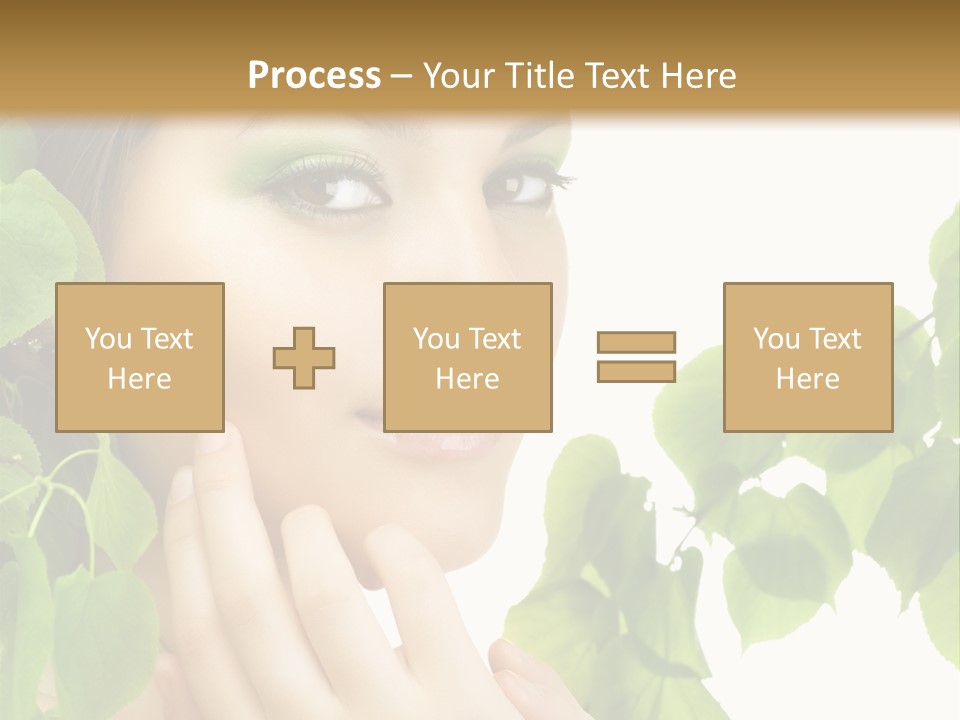 Youth Art Portrait PowerPoint Template