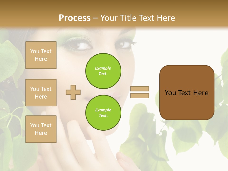 Youth Art Portrait PowerPoint Template